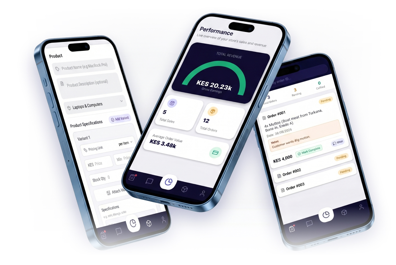 Pentian Dashboard Showcase